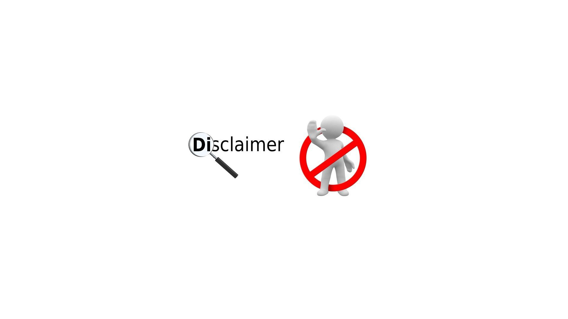 Disclaimer - NoLimit Knowledge Center